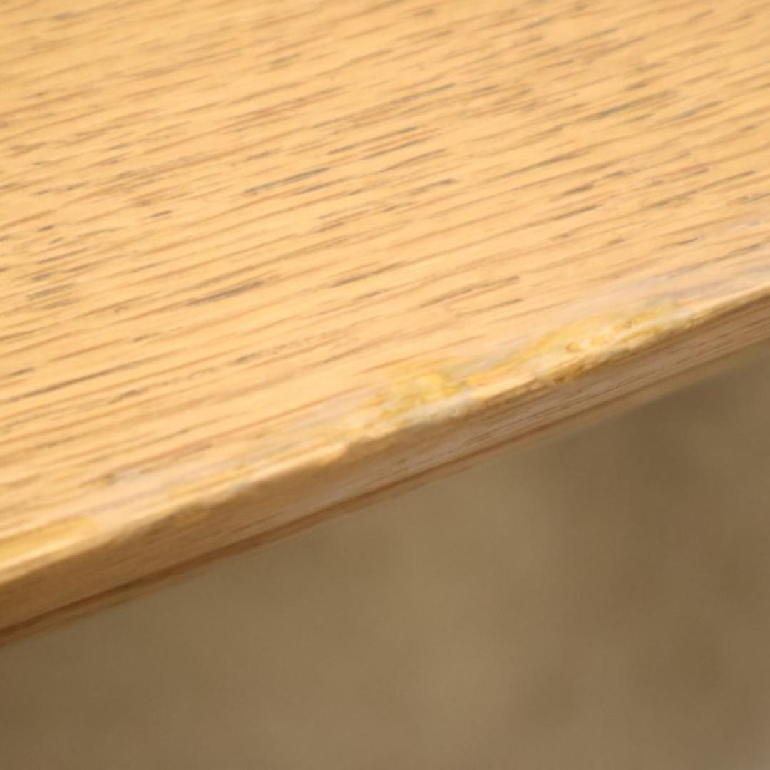 クラッシュゲート クルリ こたつ オーク無垢材 楕円形 ローテーブル テーブル