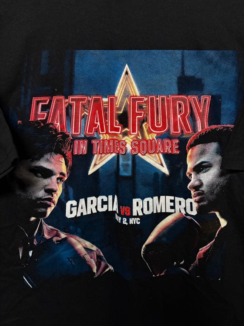 激レア　ライアンガルシアTシャツ Garcia vs Romero 値下げ中