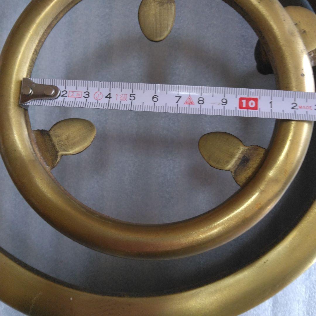 五徳　火鉢　呂金五徳　ビンテージ　レトロ