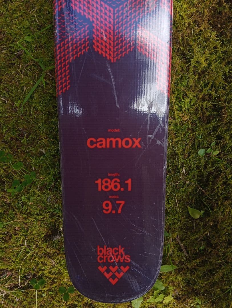 blackcrows camox 186 & marker パウダースキー