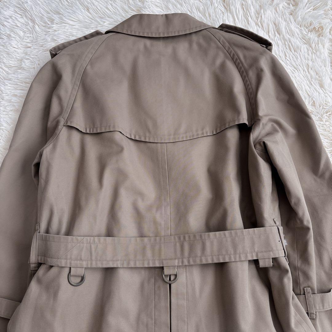 美品✨Burberrys ノバチェックトレンチコート 玉虫色 白タグ ライナー付