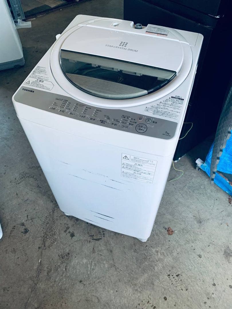 ✅TOSHIBA電気洗濯機✅ ✅AW-7G6✅送料設置無料