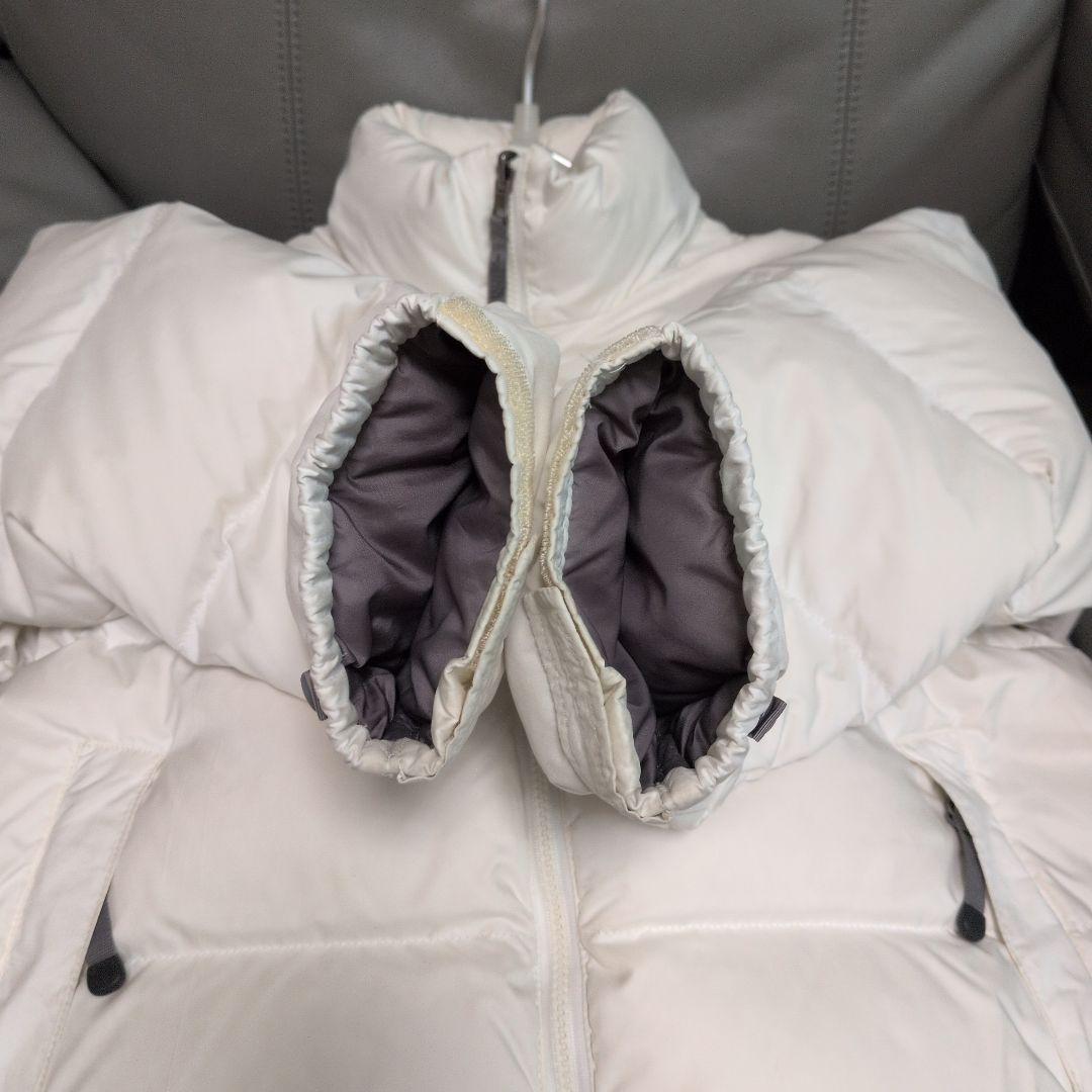 THE NORTH FACE ヌプシ センターロゴ 700フィル ホワイト S