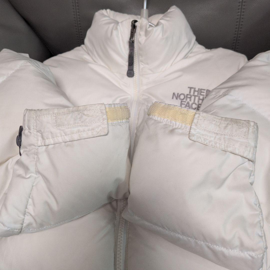 THE NORTH FACE ヌプシ センターロゴ 700フィル ホワイト S