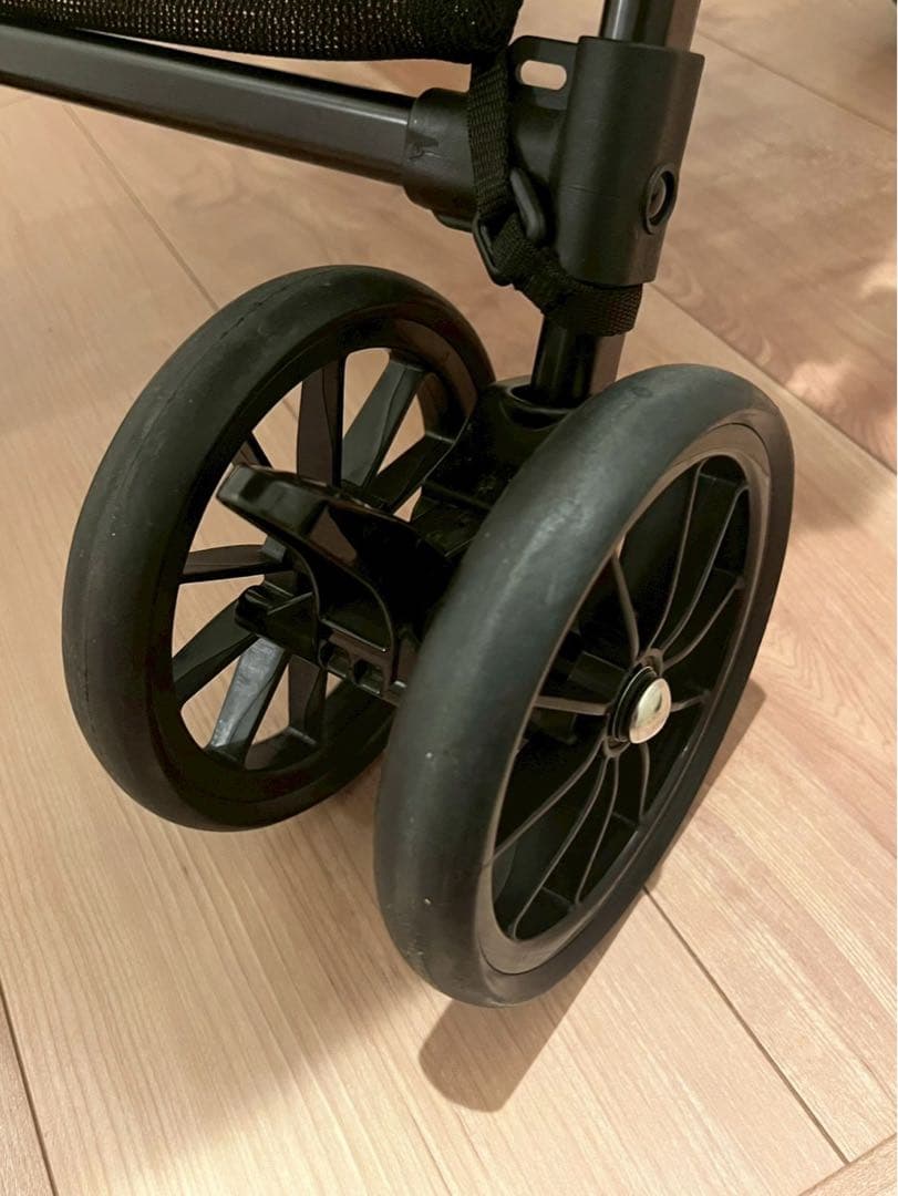 Combi 折りたたみ式ベビーカー グレー　ロングフィット48