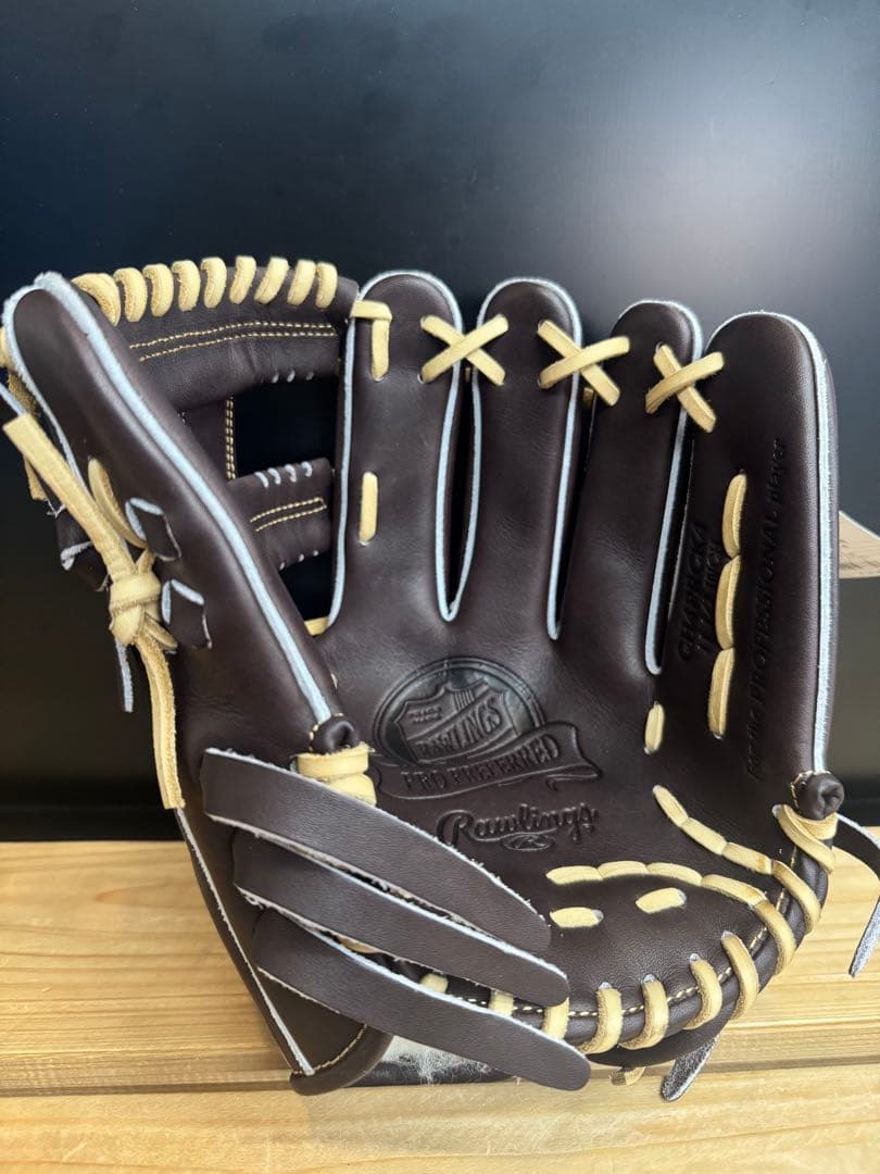 超高級品！ローリングス 硬式用グローブ 内野手 定価60,500円税込