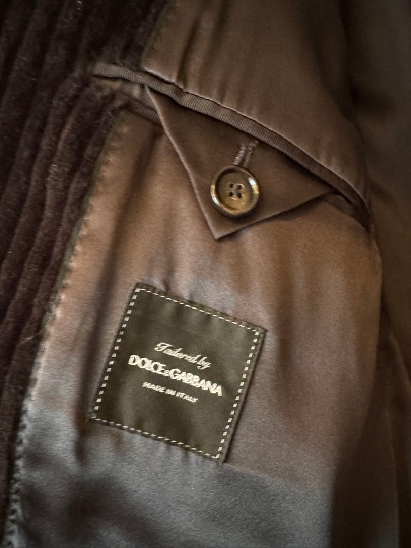ドルチェ&ガッパーナ D&G コーデュロイ ロングコート