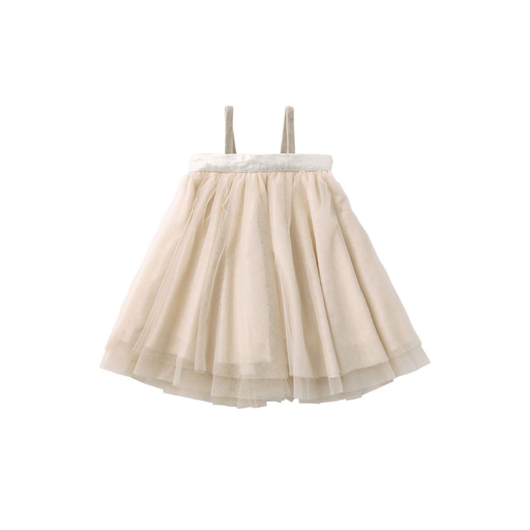【新品 未使用】MARLMARL チュチュワンピース ピーチパフ