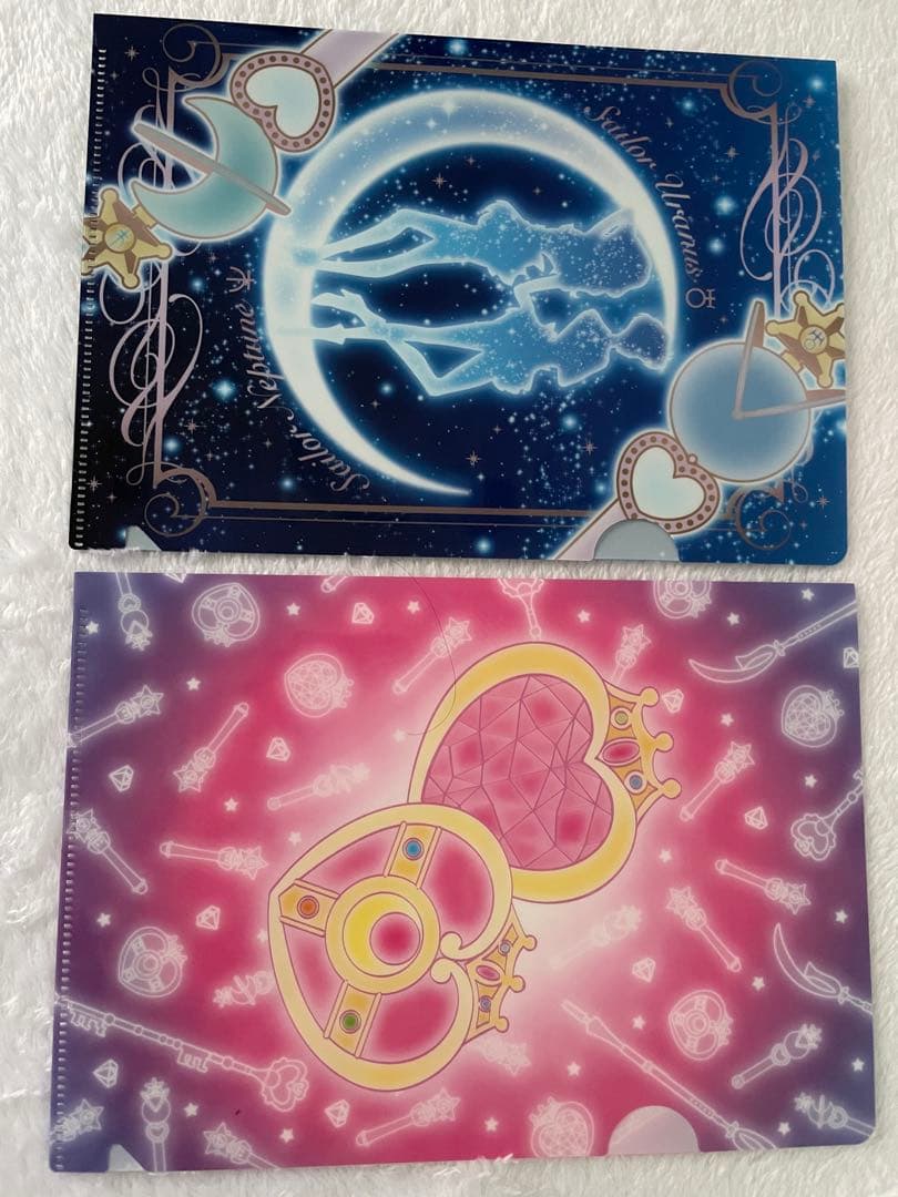 ボールペンセット　セーラームーン　ミニクリアファイル
