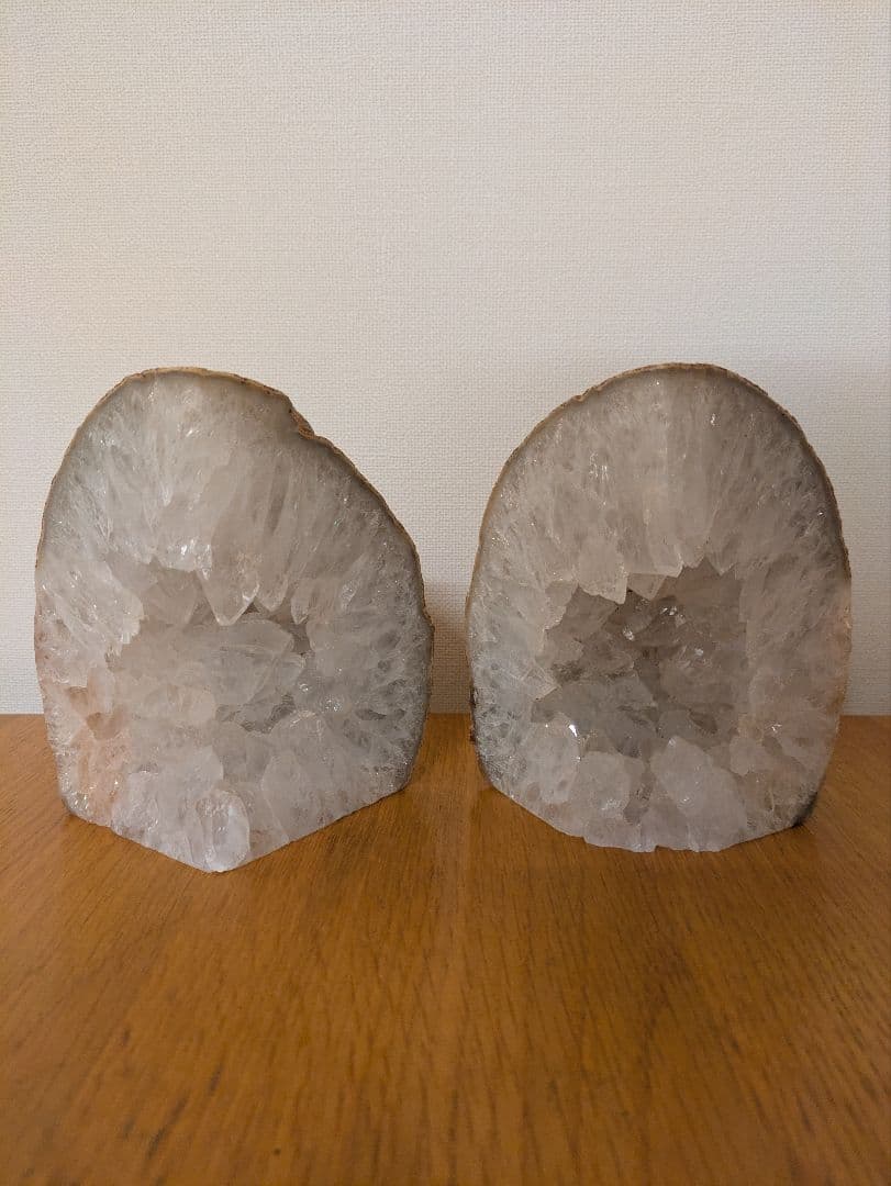 天然石　クリスタル　2個セット