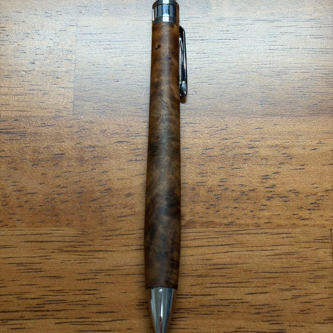 工房楔　クルミ こぶ杢　シャープペンシル