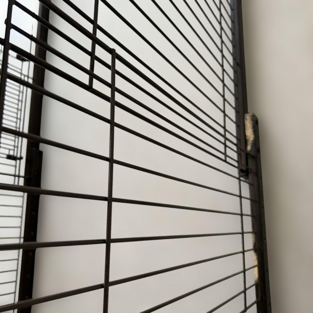 ちびぽめ Richell 木製スライドペットサークル　レギュラー、ワイド