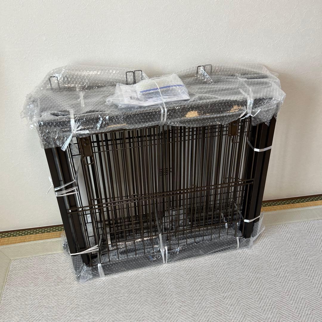 ちびぽめ Richell 木製スライドペットサークル　レギュラー、ワイド