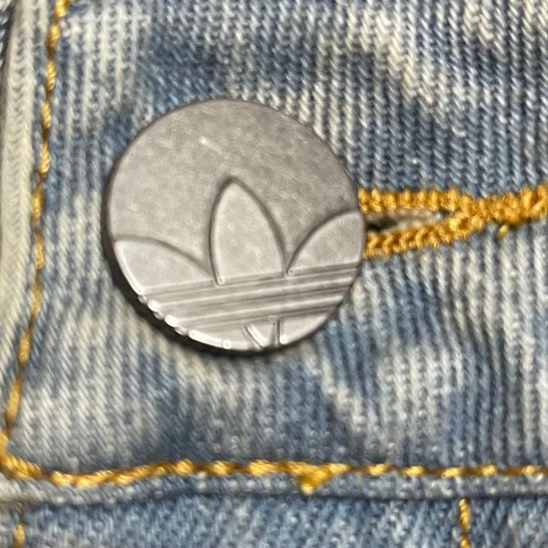 新品24 ADILENIUM シーズン3 ジップウォッシュド デニム パンツ