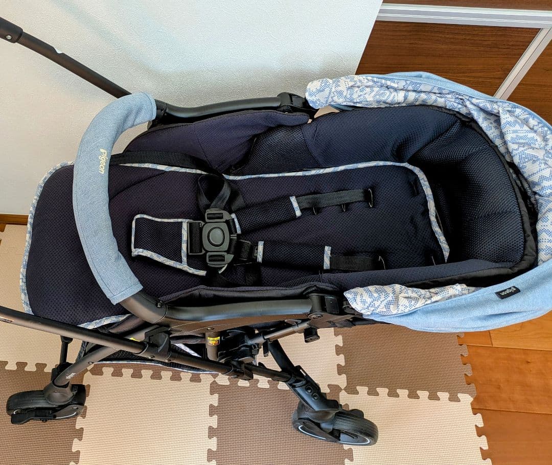 ピジョン ベビーカー【フレーム新品】【雨具付】【説明書あり】pigeon