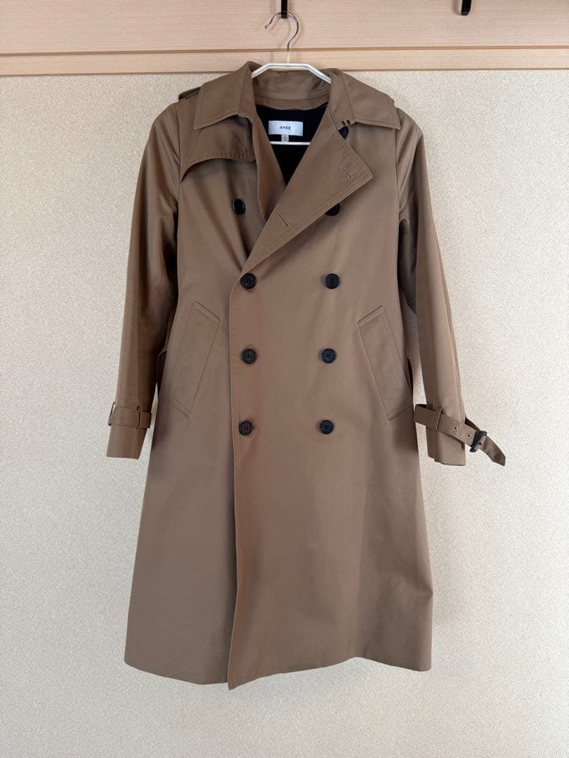 HYKE ハイク トレンチコート タイトフィット 2 Mサイズ