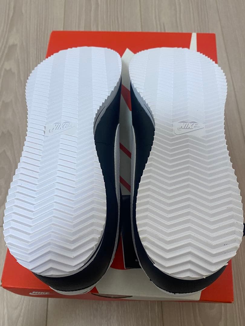 新品未使用品Nike Cortez ナイキコルテッツブラックホワイト27.5cm