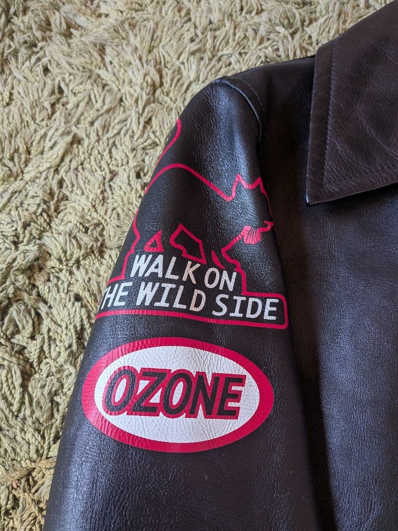 Ozone Community レザージャケット ライダース