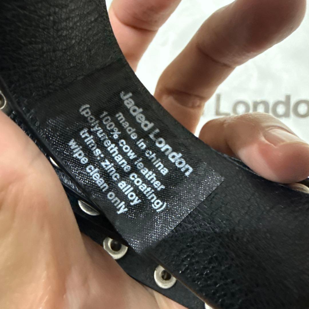 新品 Jaded London 黒　ベルト JMA4114