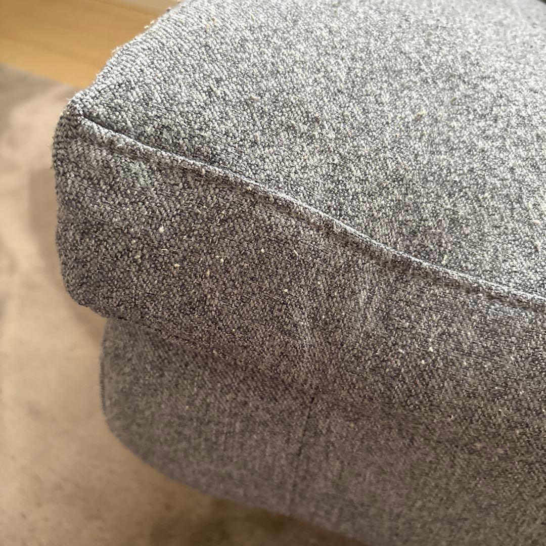 ニトリ　リクライナーソファ　チェア　グレー　右レバー