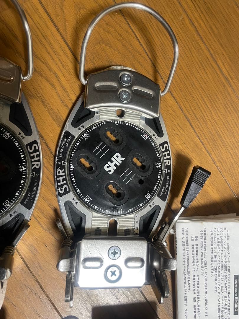 SHR スノーボード ビンディング　G-style ディーラックス用ヒール付