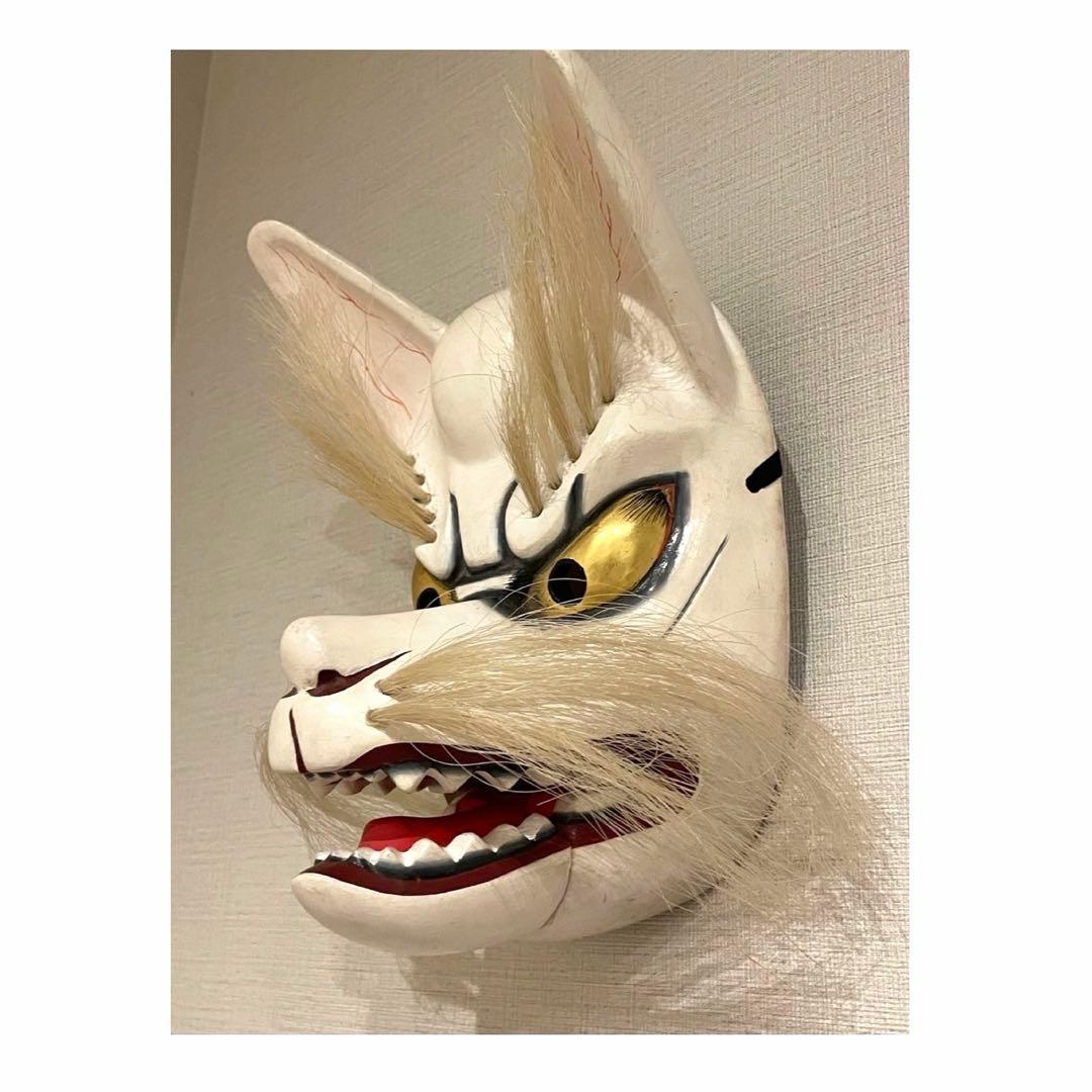 狐面　江戸囃子　石岡囃子　神楽面　囃子面　狐お面　ひょっとこ　石岡のお祭り　祭