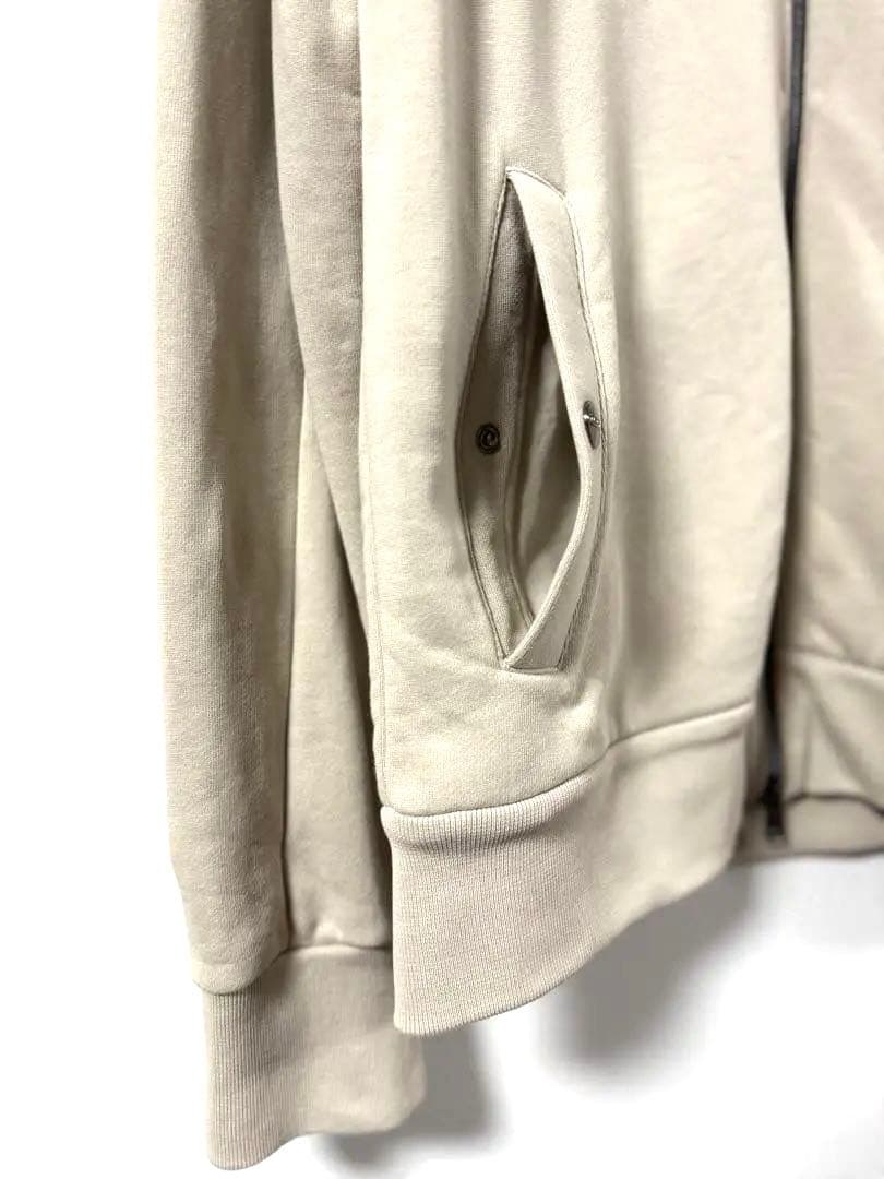 HERNO 46 コットン　ブルゾン　ベージュ　スタンドカラー