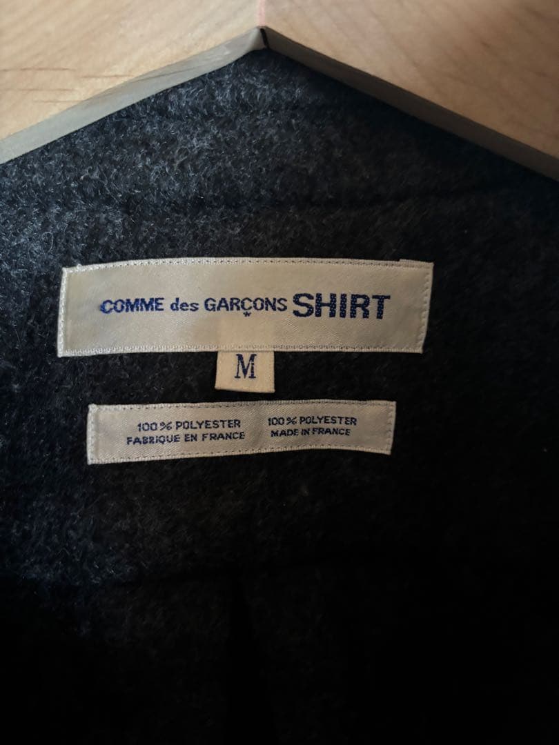 ぎゅな　COMME des GARÇONS SHIRT ウールシャツ