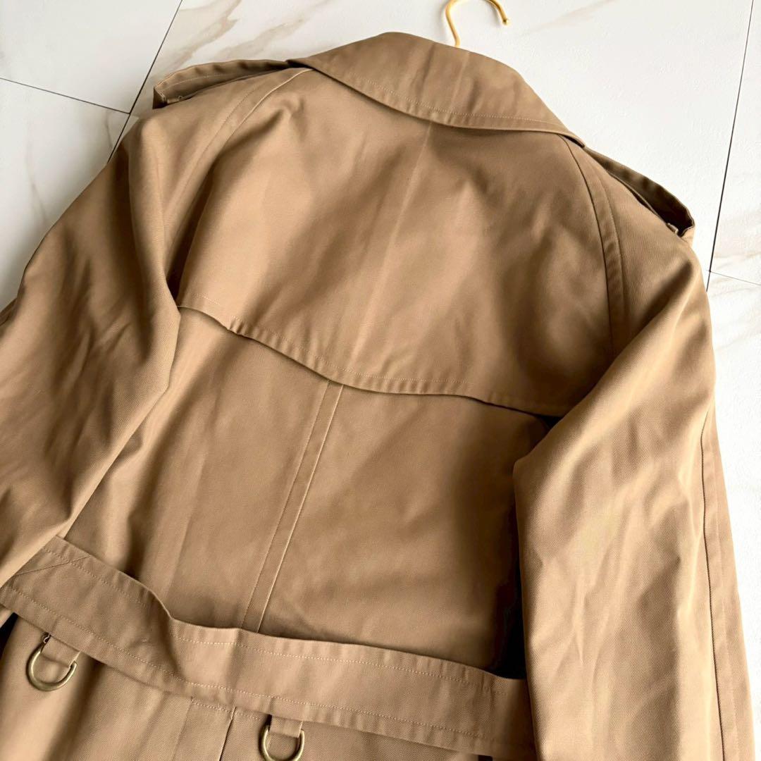 人気◆バーバリー ベルト ライナー付き トレンチコート ベージュ M