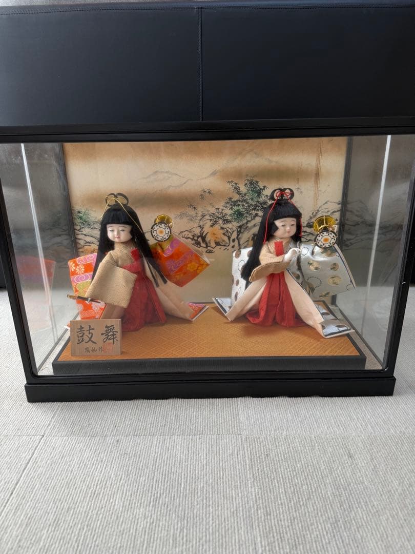 伝統的わらべ人形 鼓舞 鳳仙作