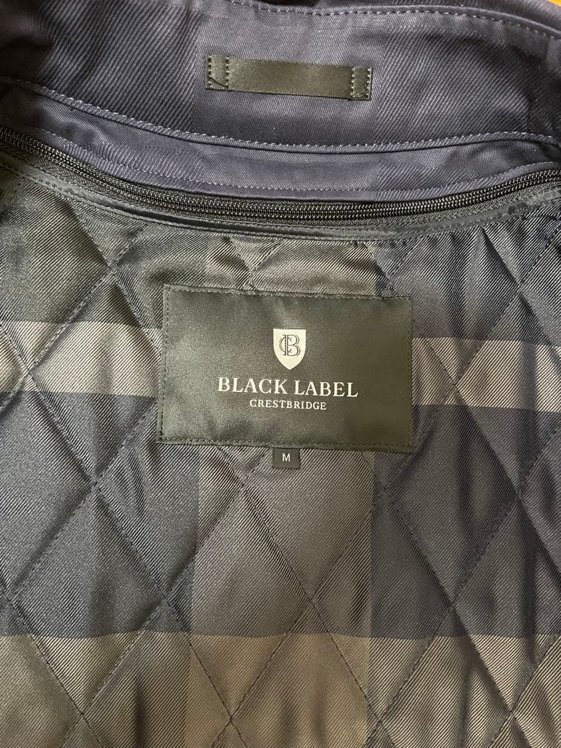 BLACK LABEL CRESTBRIDGE ステンカラーコート ネイビー