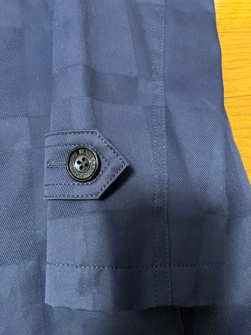 BLACK LABEL CRESTBRIDGE ステンカラーコート ネイビー