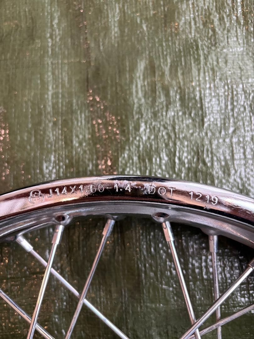 スーパーカブ110プロ ja42 フロントホイール カブプロ