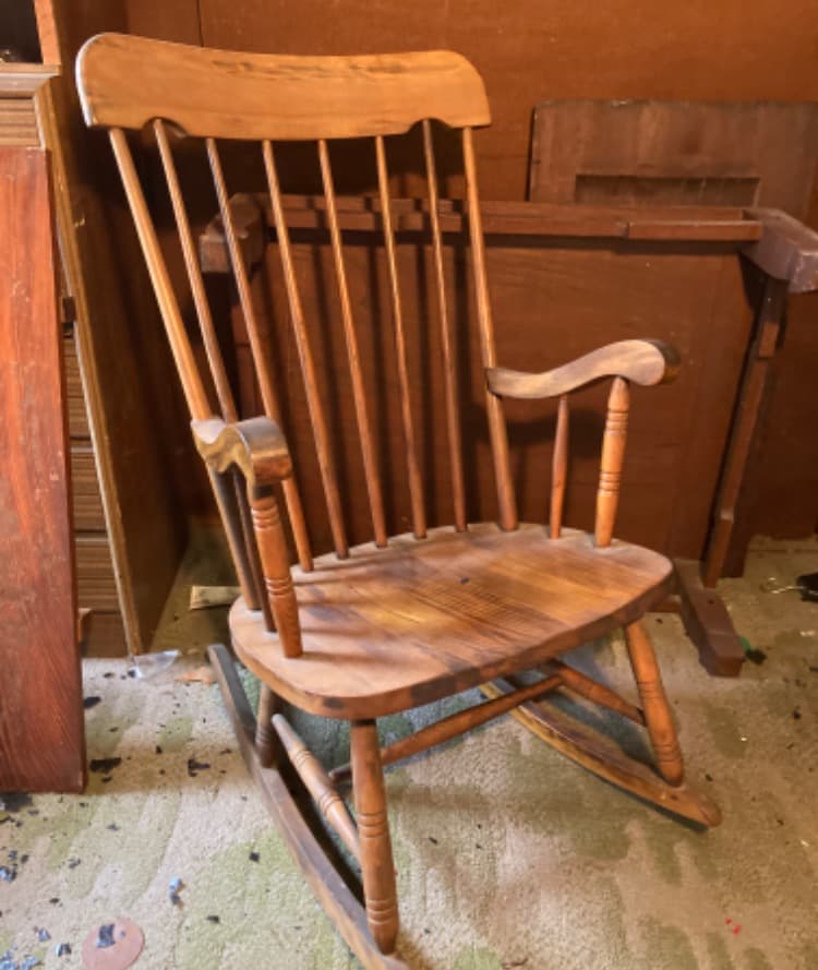 幸田ファーム　ロッキングチェア　快適　ビンテージ　アンティーク
