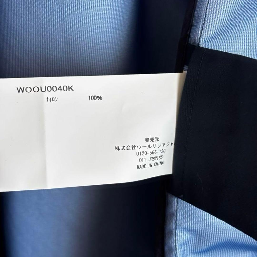 WOOLRICH /ネイビー ステンカラーコート