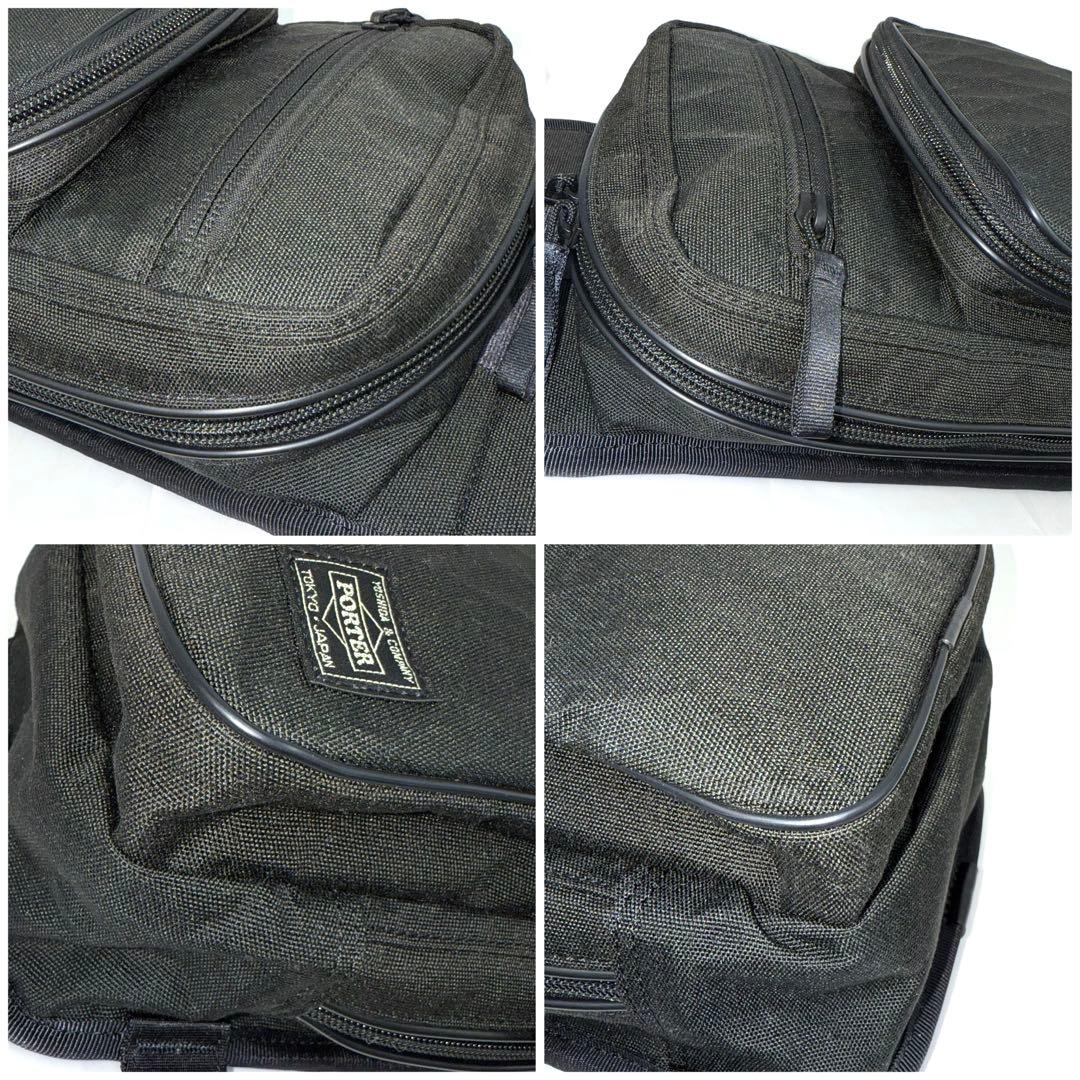 アマリージョ ✨美品✨PORTER ポーター ボディバッグ ブラック