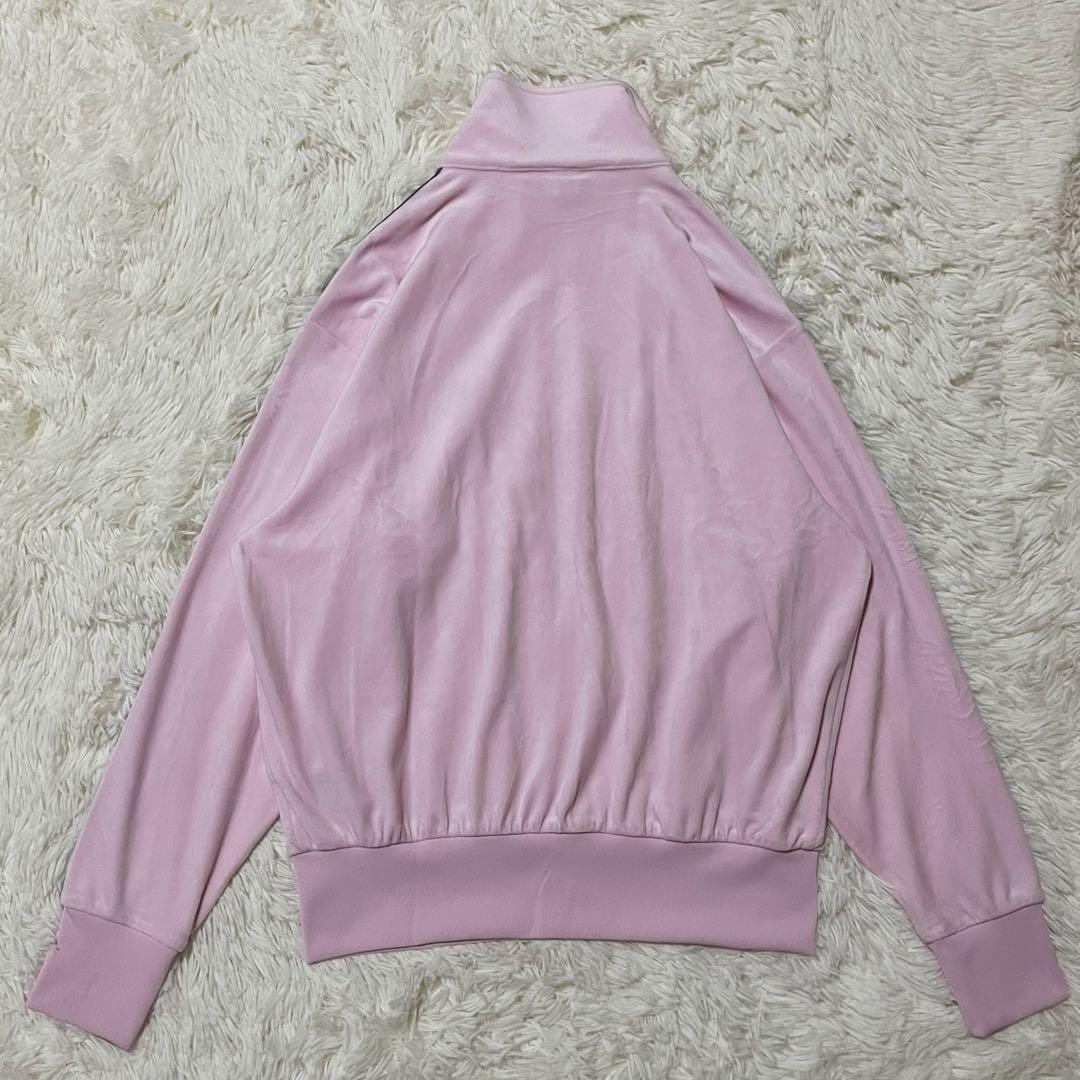 極美品 アディダスxSNIDEL ファイヤーバード トラックトップ XS ピンク