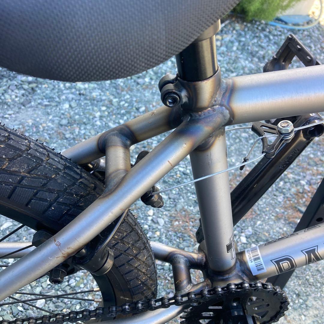 DURCUS ONE RAW BMX 20インチ　トップチューブ20.7