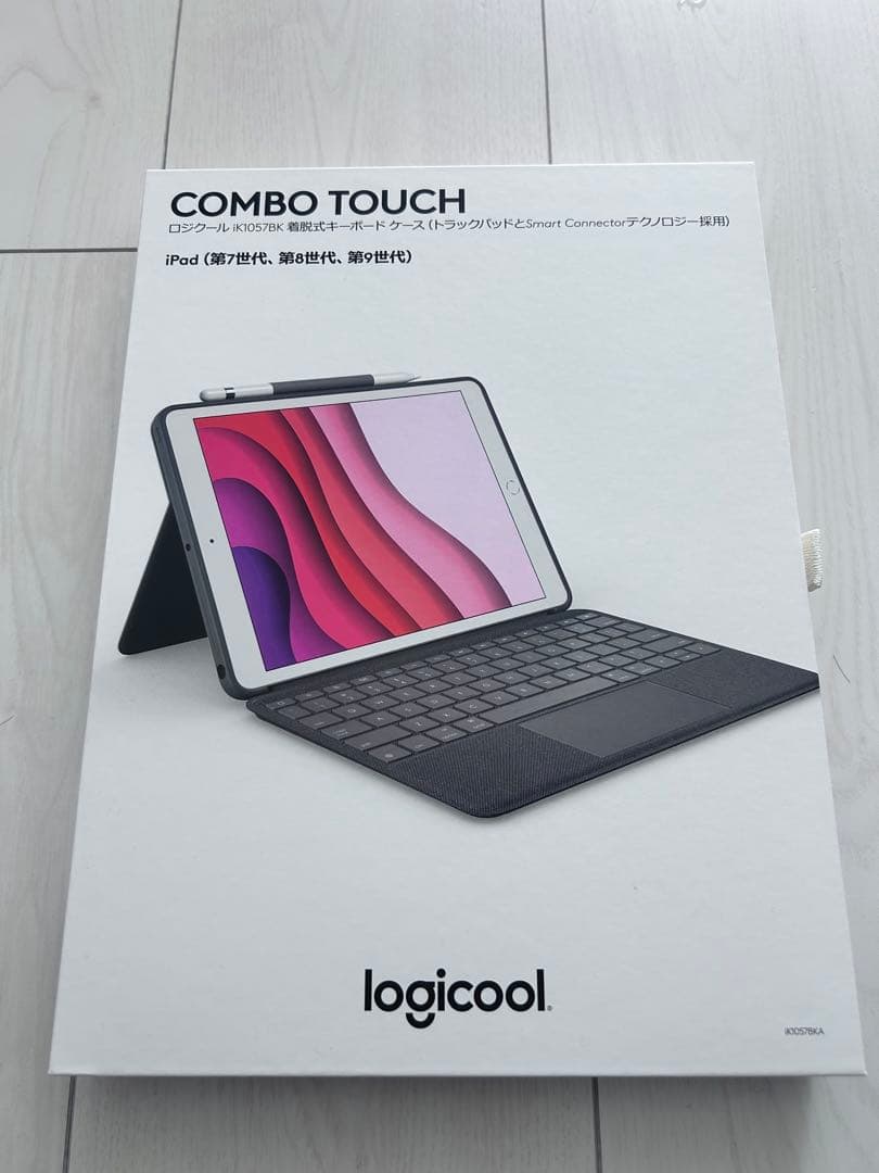 logicool COMBO TOUCH iPadケース　第7、8、9世代