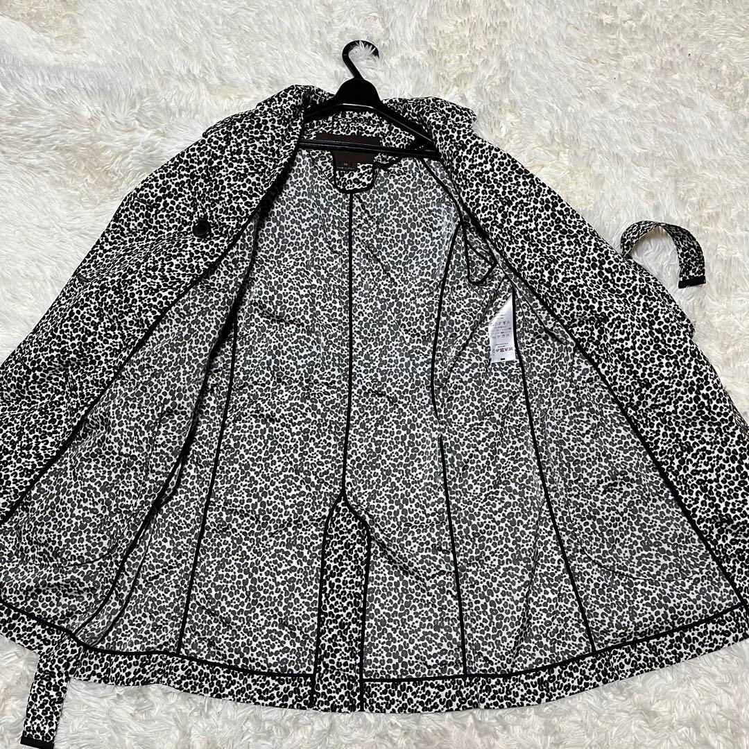 【極美品】 ルイヴィトン トレンチコート レオパード柄36 M