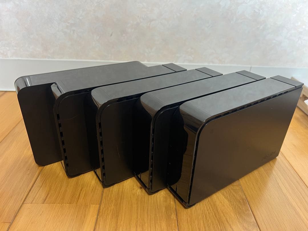 BUFFALO バッファロー 外付けハードディスク 5個セット