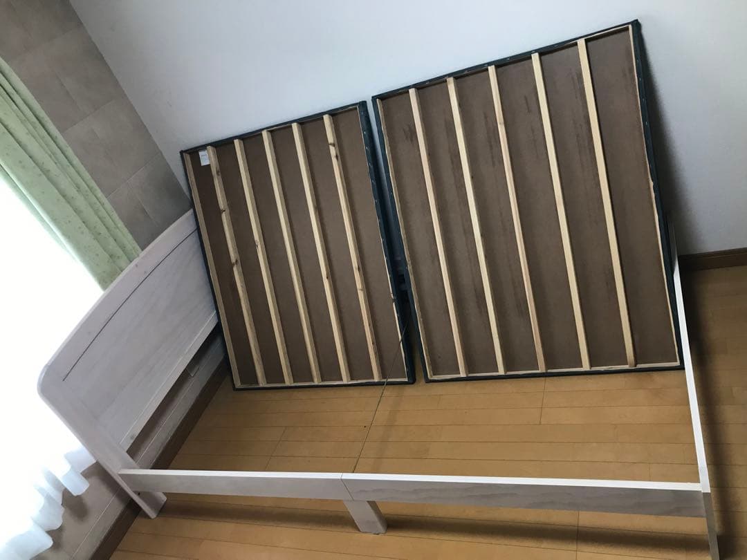 【取りに来て頂く場合は8,000円】ベッドフレーム　セミダブル　ニトリ