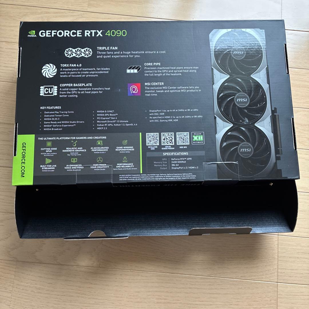 グラフィックボード　グラボ 4090 ヒートシンク　ファン　など