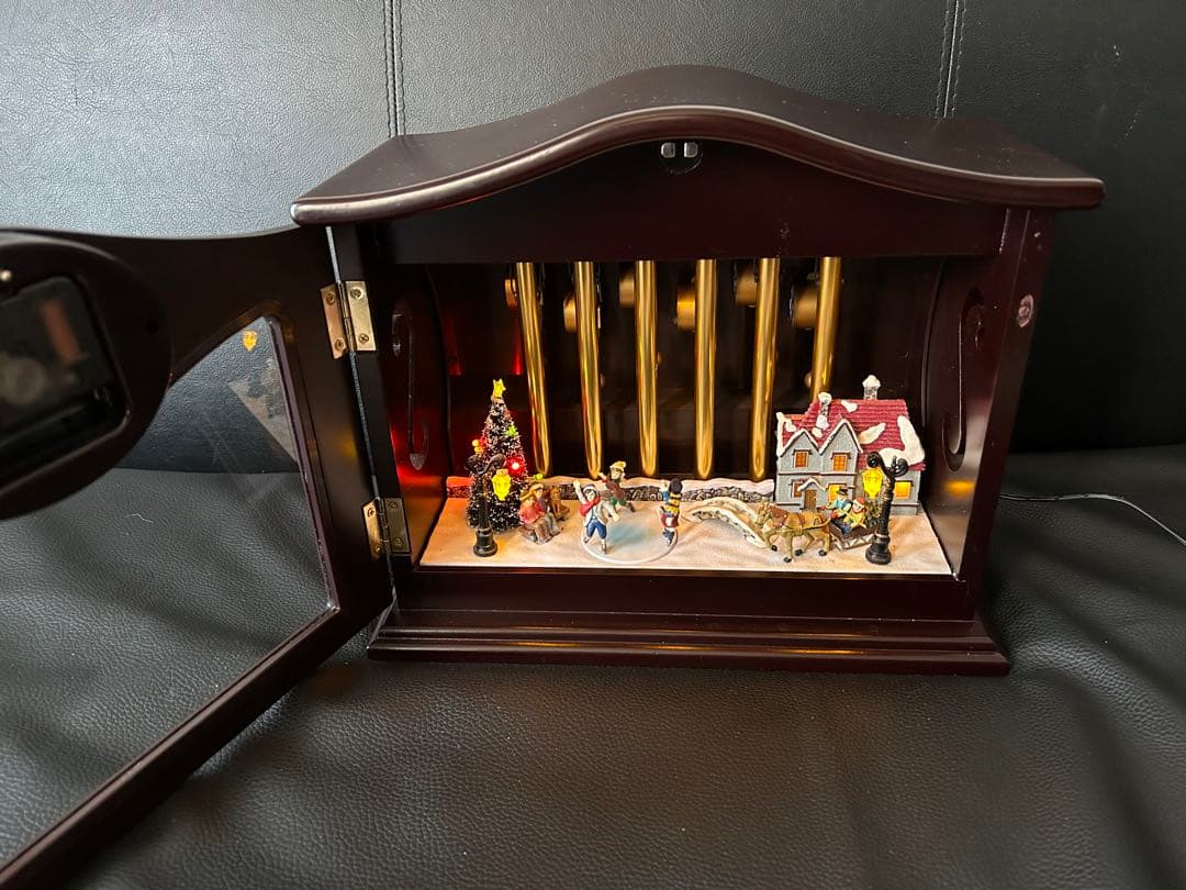 ★ミスタークリスマス ミュージカル チャイム 時計 オルゴール 70曲 スケート