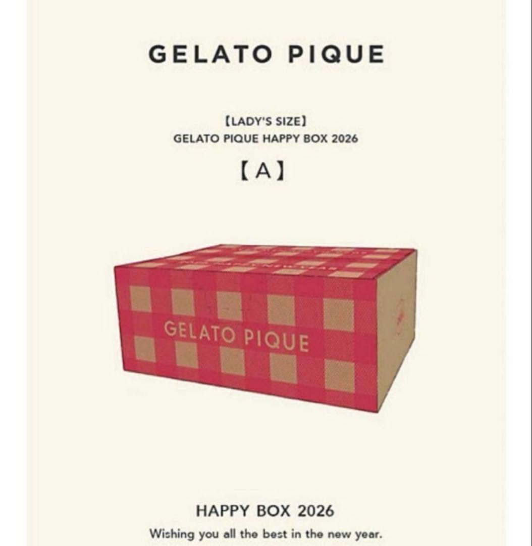 GELATO PIQUE レディース HAPPY BOX 2026 A