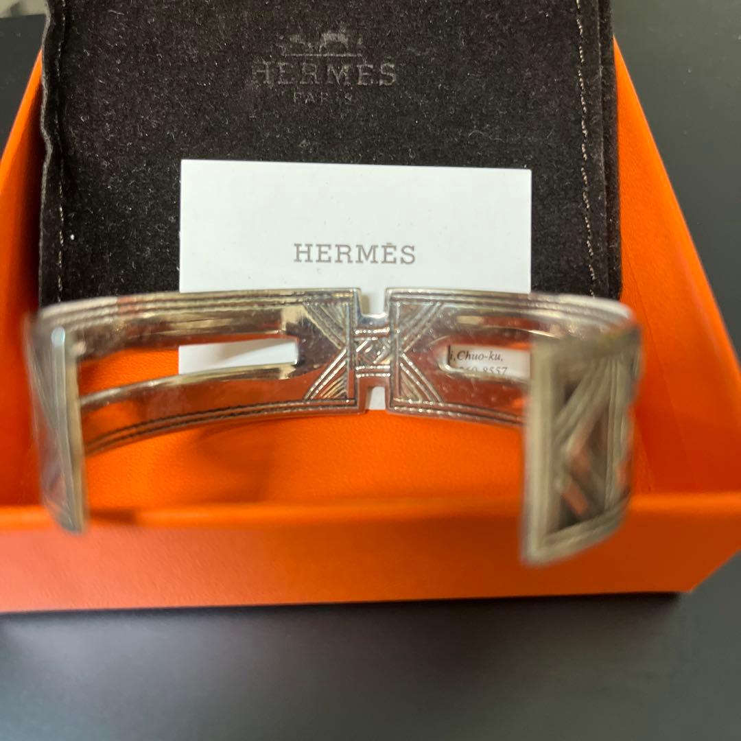 HERMES エルメス バングル トゥアレグ T4 シルバー925