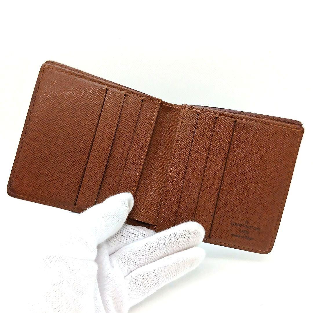 ★良品★ルイヴィトン モノグラム ポルトビエ 6 カルト クレディ★二つ折り財布