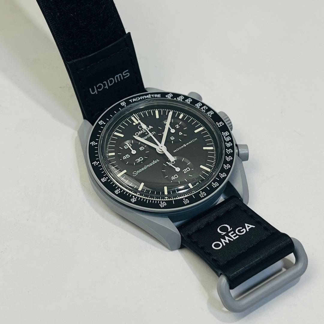 極美品 オメガ　ムーンスウォッチ ミッショントゥザムーン SO33M100