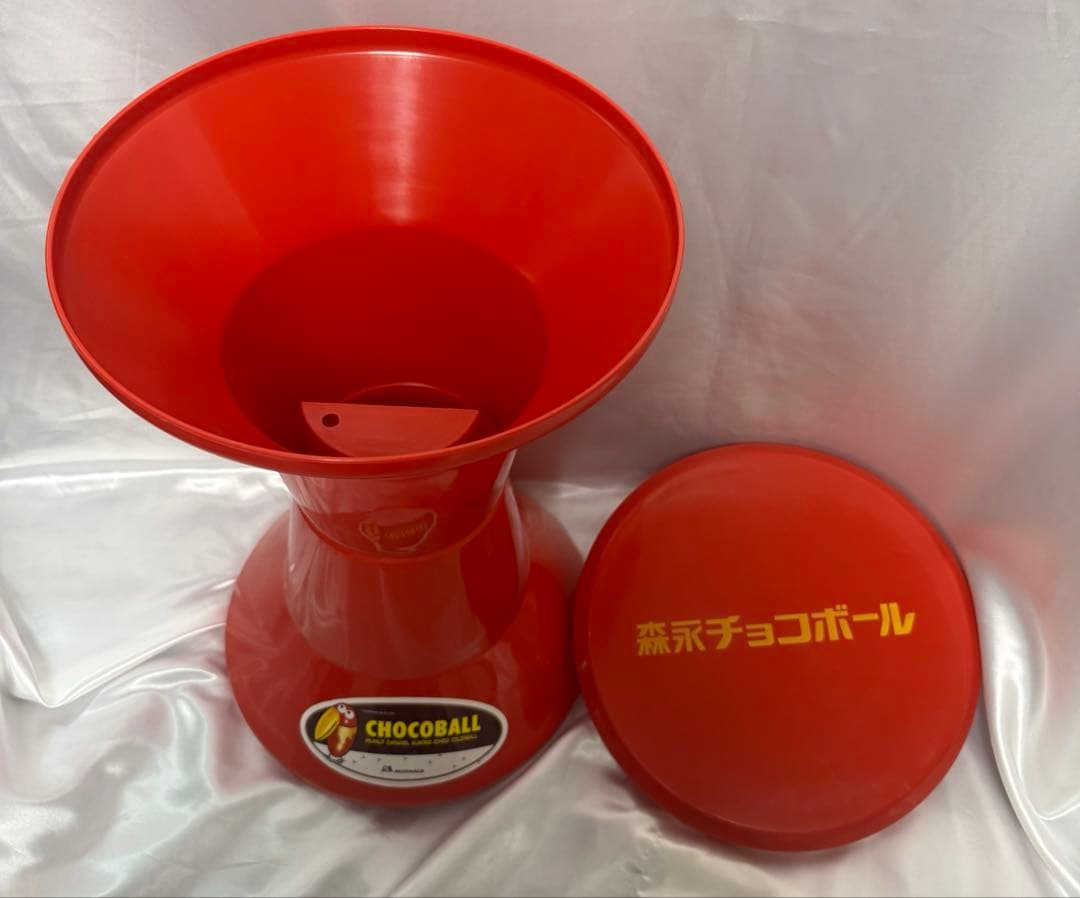 森永チョコボール　スツール　赤い椅子　非売品