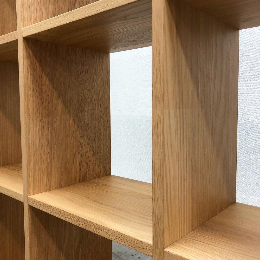 無印良品 スタッキングシェルフ 3段／1段×3列 オーク材